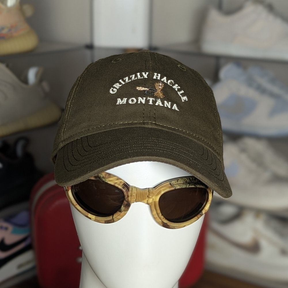 Grizzly Hackle Montana Fly Fishing Hat (OS)
